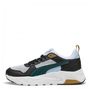 PUMA TRINITY 2 LT RUN FUN JR (402930-02)ΠΑΙΔΙΚΑ ΠΑΠΟΥΤΣΙΑ White/Green