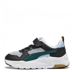 Puma Trinity 2 AC+ PS (402931-02)ΠΑΙΔΙΚΑ ΠΑΠΟΥΤΣΙΑ White/Green