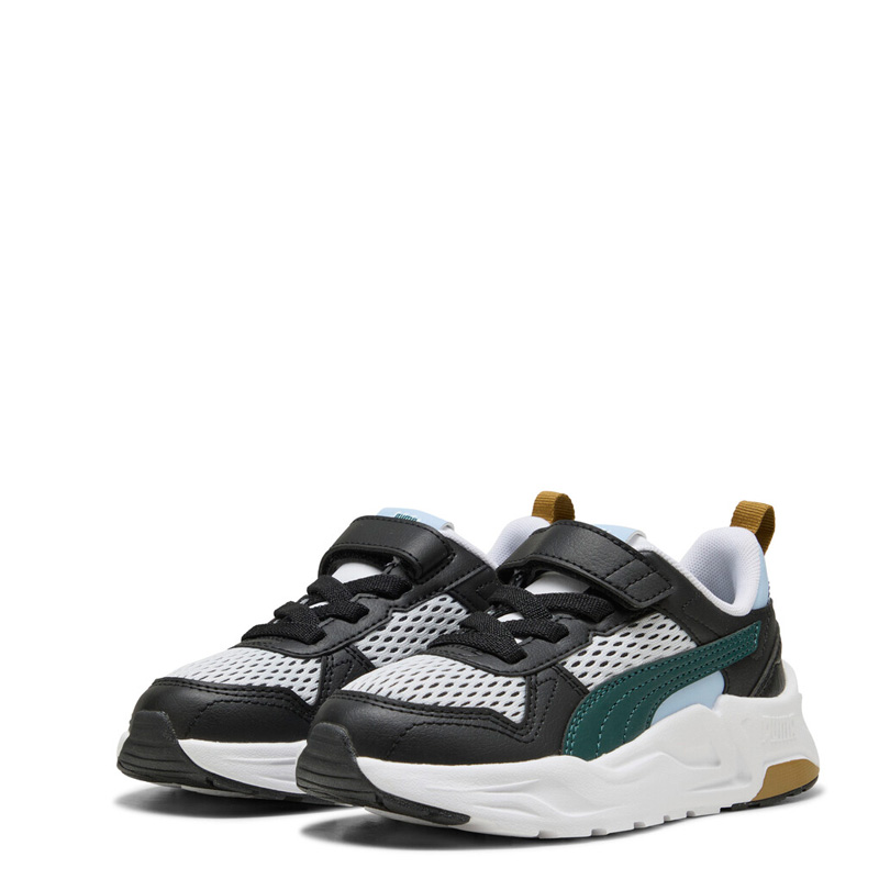 Puma Trinity 2 AC+ PS (402931-02)ΠΑΙΔΙΚΑ ΠΑΠΟΥΤΣΙΑ White/Green