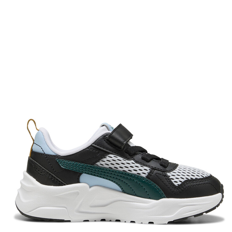 Puma Trinity 2 AC+ PS (402931-02)ΠΑΙΔΙΚΑ ΠΑΠΟΥΤΣΙΑ White/Green