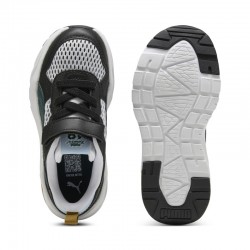 Puma Trinity 2 AC+ PS (402931-02)ΠΑΙΔΙΚΑ ΠΑΠΟΥΤΣΙΑ White/Green