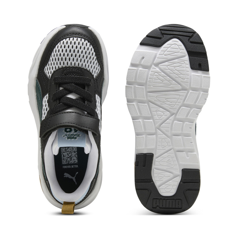 Puma Trinity 2 AC+ PS (402931-02)ΠΑΙΔΙΚΑ ΠΑΠΟΥΤΣΙΑ White/Green