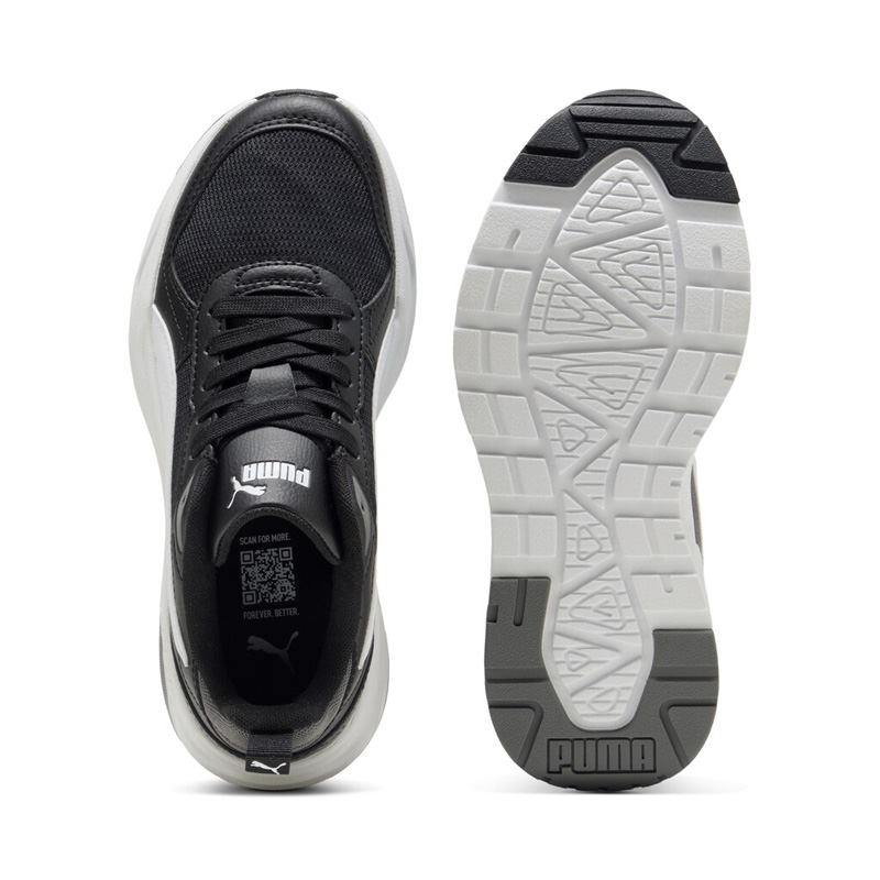 PUMA Trinity 2 LT JR (403703-02)ΠΑΙΔΙΚΑ ΠΑΠΟΥΤΣΙΑ ΜΑΥΡΟ/ΛΕΥΚΟ