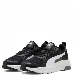 PUMA Trinity 2 LT JR (403703-02)ΠΑΙΔΙΚΑ ΠΑΠΟΥΤΣΙΑ ΜΑΥΡΟ/ΛΕΥΚΟ