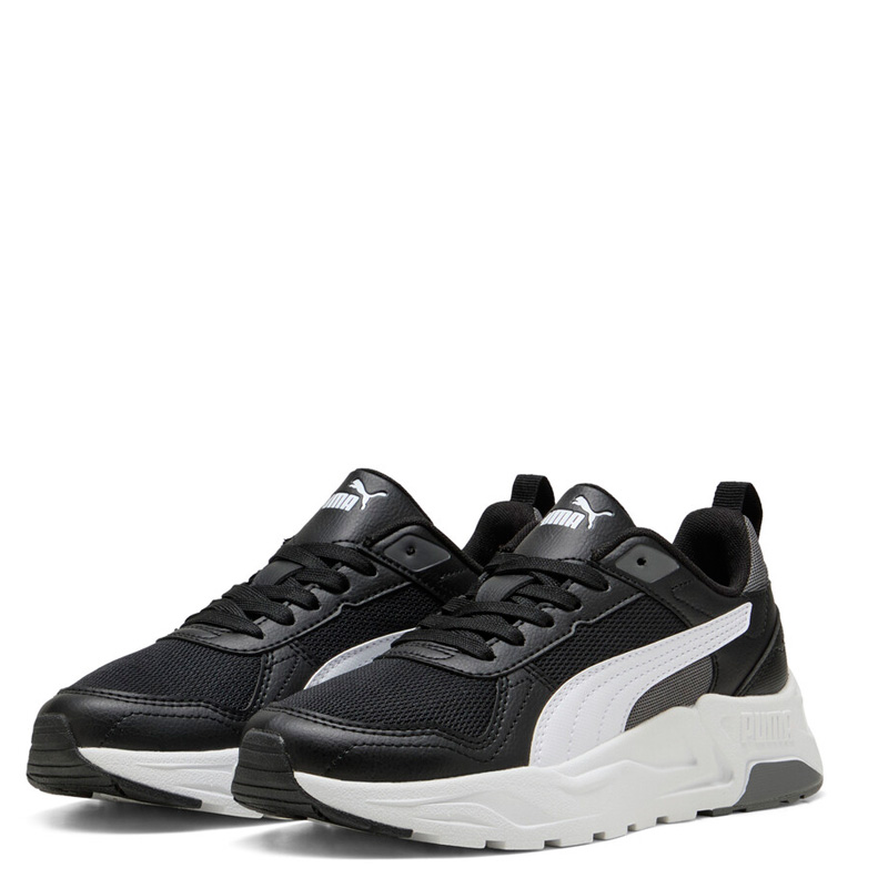 PUMA Trinity 2 LT JR (403703-02)ΠΑΙΔΙΚΑ ΠΑΠΟΥΤΣΙΑ ΜΑΥΡΟ/ΛΕΥΚΟ