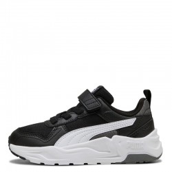 PUMA Trinity 2 LT AC+ PS (403704-02)ΠΑΙΔΙΚΑ ΠΑΠΟΥΤΣΙΑ ΜΑΥΡΟ/ΛΕΥΚΟ