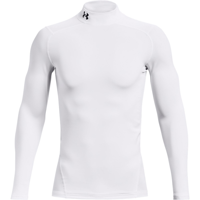 UNDER ARMOUR ColdGear® Compression Mock (1366072-100)ΑΝΔΡΙΚΗ ΜΠΛΟΥΖΑ ΛΕΥΚΗ