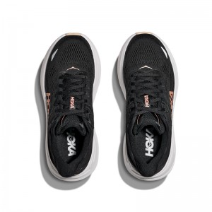 HOKA BONDI 9 WMNS (1162012-BRGL)ΓΥΝΑΙΚΕΙΑ ΠΑΠΟΥΤΣΙΑ RUNNING BLACK / ROSE GOLD