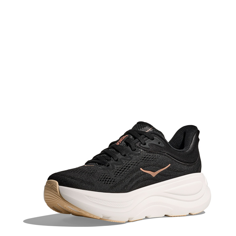 HOKA BONDI 9 WMNS (1162012-BRGL)ΓΥΝΑΙΚΕΙΑ ΠΑΠΟΥΤΣΙΑ RUNNING BLACK / ROSE GOLD