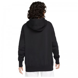 Nike Sportswear Phoenix Fleece Hoodie (DQ5860-010)ΓΥΝΑΙΚΕΙΑ ΦΟΥΤΕΡ ΜΠΛΟΥΖΑ ΜΑΥΡΗ