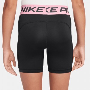 Nike Pro Παιδικό Biker Σορτς (FB1081-019)BLACK/MED SOFT PINK/WHITE Nike Pro Παιδικό Biker Σορτς (FB1081-019)BLACK/MED SOFT PINK/WHITE