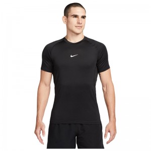 Nike  Pro Dri-FIT (FB7929-010)Ανδρική κοντομάνικη μπλούζα Μαυρη
