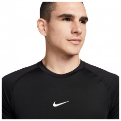 Nike  Pro Dri-FIT (FB7929-010)Ανδρική κοντομάνικη μπλούζα Μαυρη
