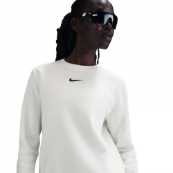 Nike Sportswear Phoenix Fleece Sweatshirt (DQ5751-133)SAIL/BLACK