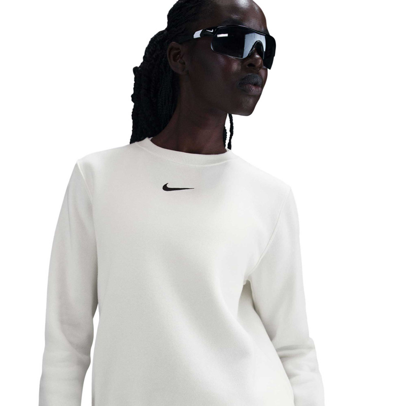 Nike Sportswear Phoenix Fleece Sweatshirt (DQ5751-133)SAIL/BLACK
