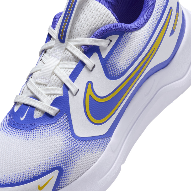 Nike Cosmic Runner GS (HM4402-101)ΠΑΙΔΙΚΑ ΠΑΠΟΥΤΣΙΑ SUMMIT WHITE/BRT CITRON-PERSIAN VIOLET-WHITE