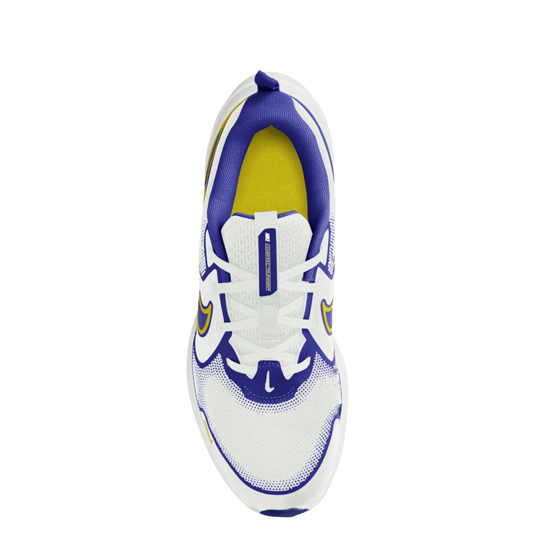 Nike Cosmic Runner GS (HM4402-101)ΠΑΙΔΙΚΑ ΠΑΠΟΥΤΣΙΑ SUMMIT WHITE/BRT CITRON-PERSIAN VIOLET-WHITE