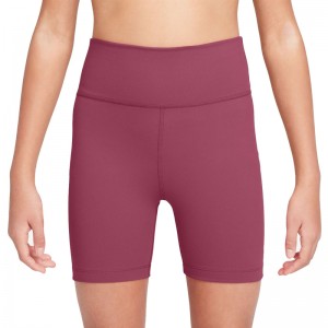 NIKE One Dri-FIT Biker Shorts Junior Short tights (FZ5603-634)ΠΑΙΔΙΚΟ ΣΟΡΤΣ/ΚΟΛΑΝ SWEET BEET/WHITE NIKE One Dri-FIT Biker Shorts Junior Short tights (FZ5603-634)ΠΑΙΔΙΚΟ ΣΟΡΤΣ/ΚΟΛΑΝ SWEET BEET/WHITE