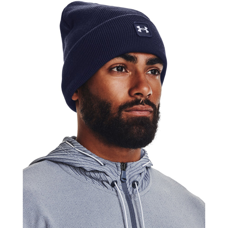 Under Armour Halftime Beanie (1373155-410)ΑΝΔΡΙΚΟΣ ΣΚΟΥΦΟΣ ΜΠΛΕ