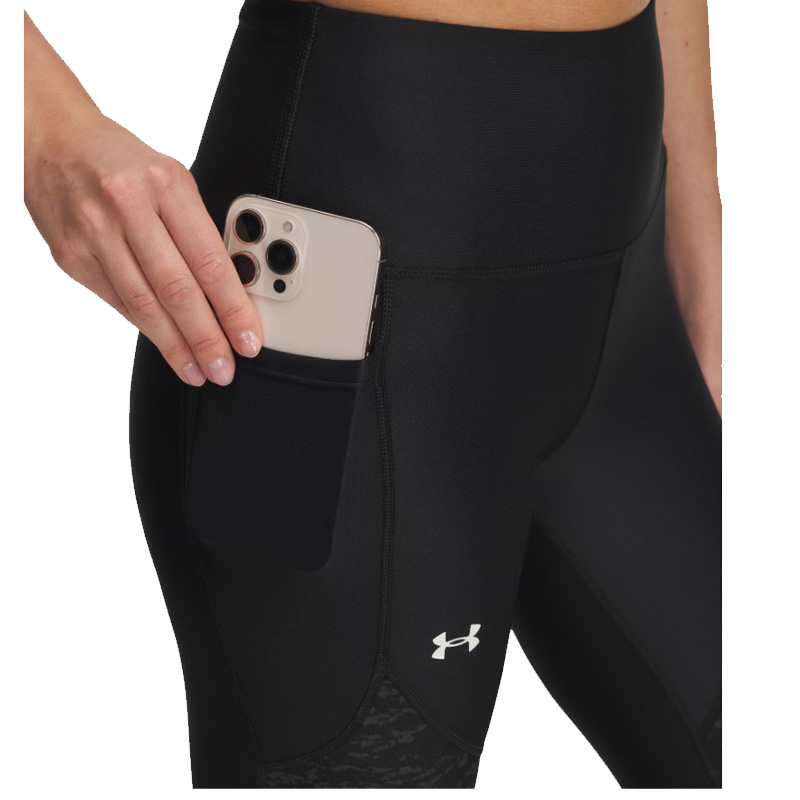 UNDER ARMOUR Tech Print Panel Ankle Leg (1386407-002)ΓΥΝΑΙΚΕΙΟ ΚΟΛΑΝ ΜΑΥΡΟ