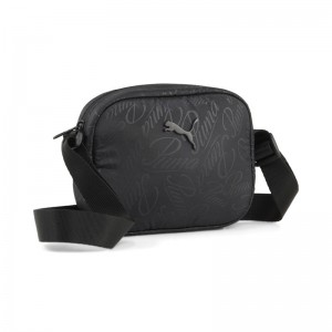 PUMA Crossbody Bag 1L (091338-04)ΓΥΝΑΙΚΕΙΟ ΤΣΑΝΤΑΚΙ  Black-Script