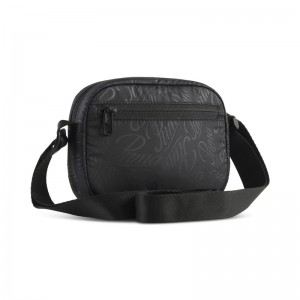 PUMA Crossbody Bag 1L (091338-04)ΓΥΝΑΙΚΕΙΟ ΤΣΑΝΤΑΚΙ  Black-Script