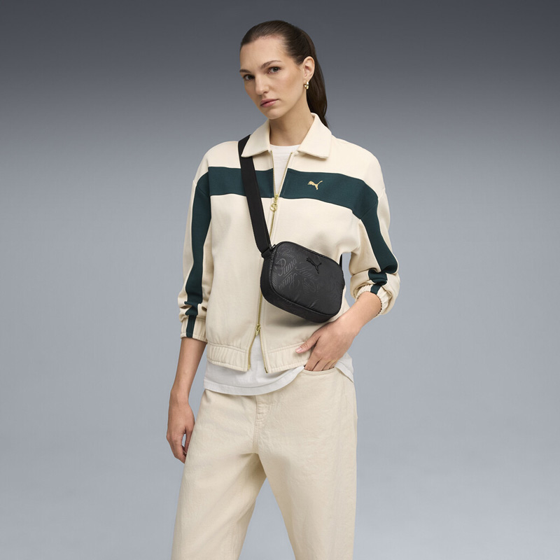 PUMA Crossbody Bag 1L (091338-04)ΓΥΝΑΙΚΕΙΟ ΤΣΑΝΤΑΚΙ  Black-Script