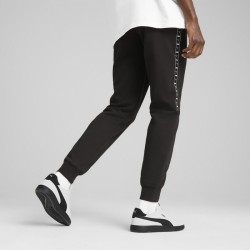 PUMA Essentials Tape Sweatpants Men (684679-01)ΑΝΔΡΙΚΟ ΠΑΝΤΕΛΟΝΙ ΦΟΡΜΑΣ ΜΑΥΡΟ