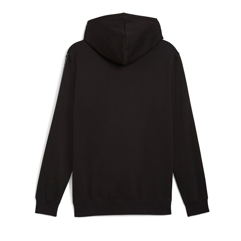 PUMA Essentials Tape Fleece Hoodie (684675-01)ΑΝΔΡΙΚΗ ΦΟΥΤΕΡ ΜΠΛΟΥΖΑ ΜΑΥΡΗ