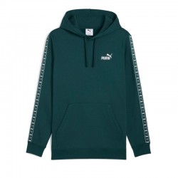 PUMA Essentials Tape Fleece Hoodie (684675-75)ΑΝΔΡΙΚΗ ΦΟΥΤΕΡ ΜΠΛΟΥΖΑ ΠΡΑΣΙΝΗ
