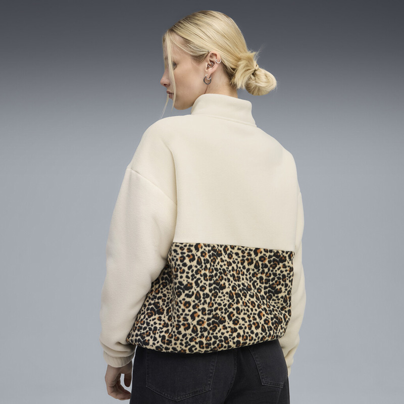 PUMA Essentials Animal Print Relaxed Crew Women (688083-87)ΓΥΝΑΙΚΕΙΑ ΜΠΛΟΥΖΑ Alpine Snow