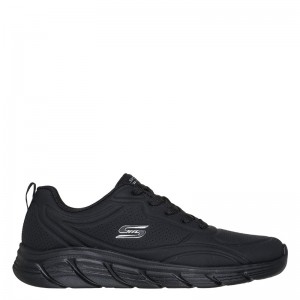SKECHERS BOBS B Flex LΟ - Cool Ease (117715-BBK)ΓΥΝΑΙΚΕΙΑ ΠΑΠΟΥΤΣΙΑ ΜΑΥΡΑ