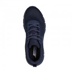Skechers BOBS Sport B Flex - Icy Edge (118109-DKNV)ΑΝΔΡΙΚΑ ΠΑΠΟΥΤΣΙΑ ΜΠΛΕ