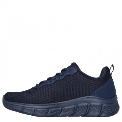 Skechers BOBS Sport B Flex - Icy Edge (118109-DKNV)ΑΝΔΡΙΚΑ ΠΑΠΟΥΤΣΙΑ ΜΠΛΕ