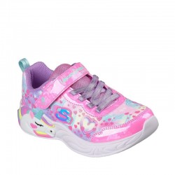 SKECHERS Unicorn Dreams - Heart Sparkles (303063L-PKMT)ΠΑΙΔΙΚΑ ΠΑΠΟΥΤΣΙΑ ΦΩΤΙΖΟΜΕΝΑ ΠΟΛΥΧΡΩΜΑ