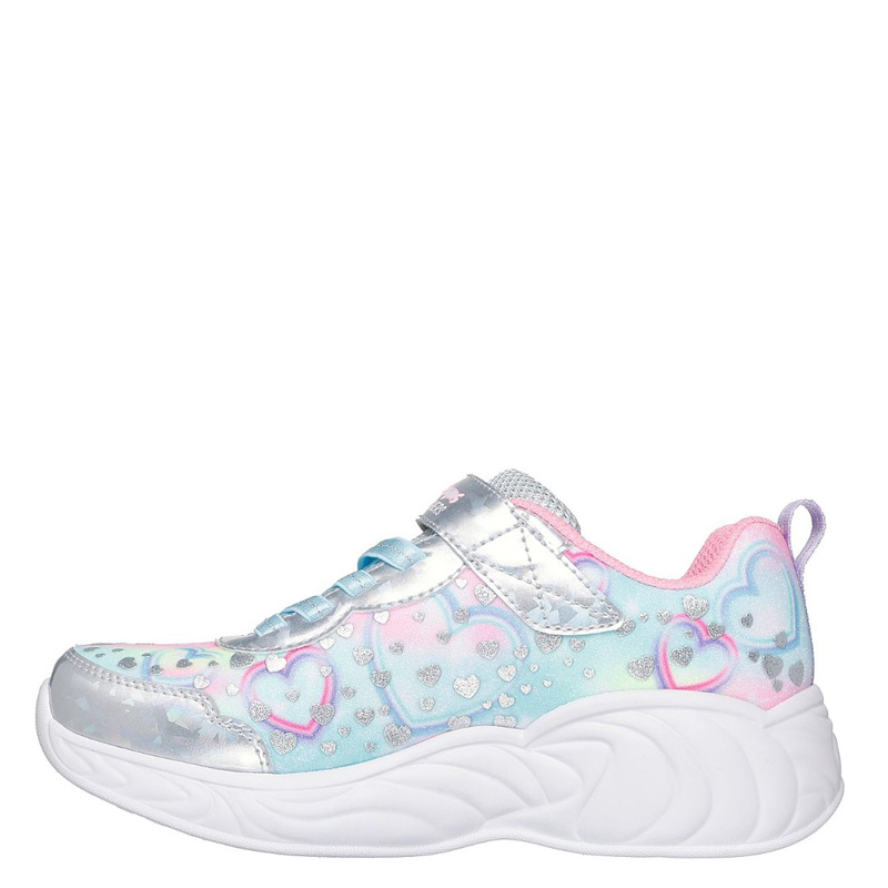 SKECHERS Unicorn Dreams - Heart Sparkles (303063L-SMLT)ΠΑΙΔΙΚΑ ΠΑΠΟΥΤΣΙΑ ΦΩΤΙΖΟΜΕΝΑ MULTI