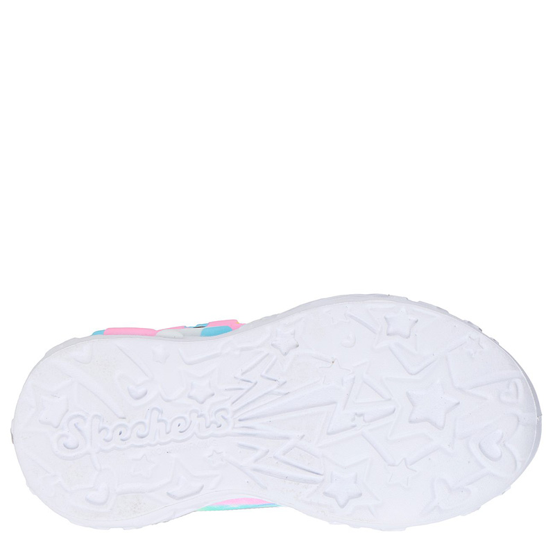 SKECHERS Unicorn Charmer - Lil Heart Sparkles (303064N-SMLT)ΒΡΕΦΙΚΑ ΠΑΠΟΥΤΣΙΑ ΦΩΤΙΖΟΜΕΝΑ ΠΟΛΥΧΡΩΜΑ