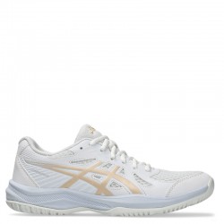 ASICS UPCOURT 6 (1072A107-103)ΓΥΝΑΙΚΕΙΑ ΠΑΠΟΥΤΣΙΑ ΒΟΛΛΕΥ White/Champagne
