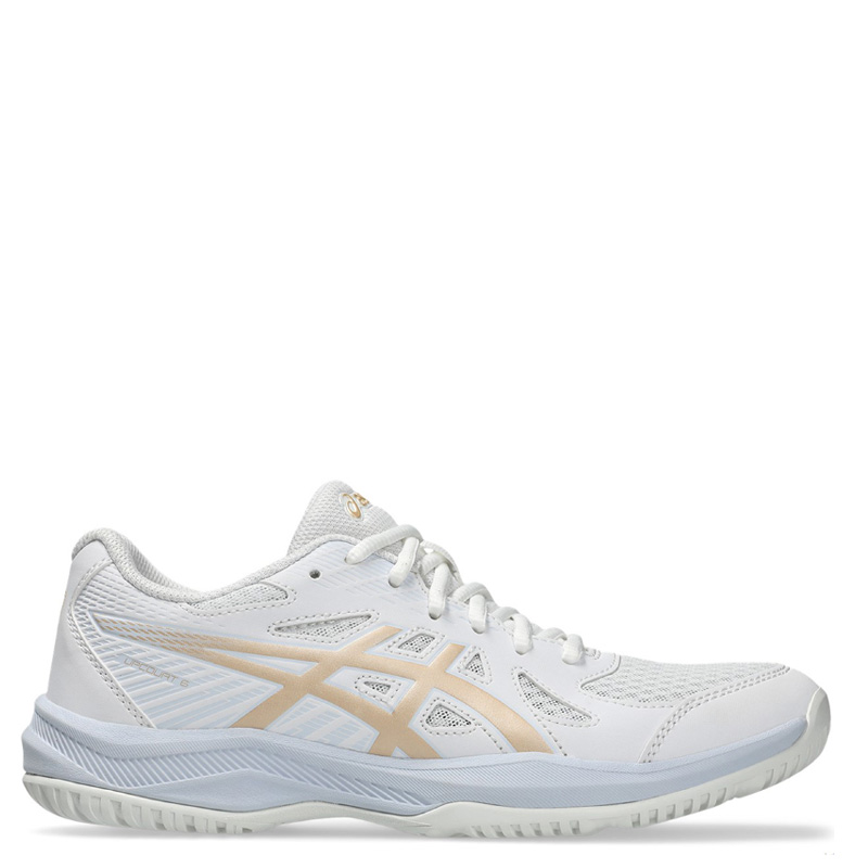 ASICS UPCOURT 6 (1072A107-103)ΓΥΝΑΙΚΕΙΑ ΠΑΠΟΥΤΣΙΑ ΒΟΛΛΕΥ White/Champagne