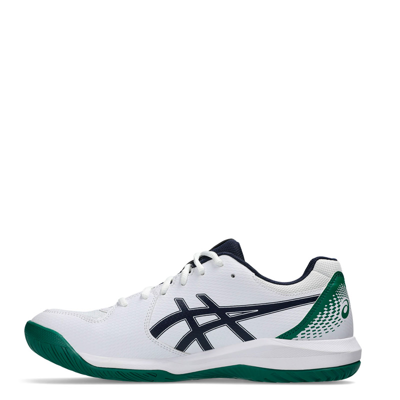 ASICS Gel-Dedicate 8 (1041A408-105)Ανδρικά Παπούτσια Τένις για Όλα τα Γήπεδα White / Midnight