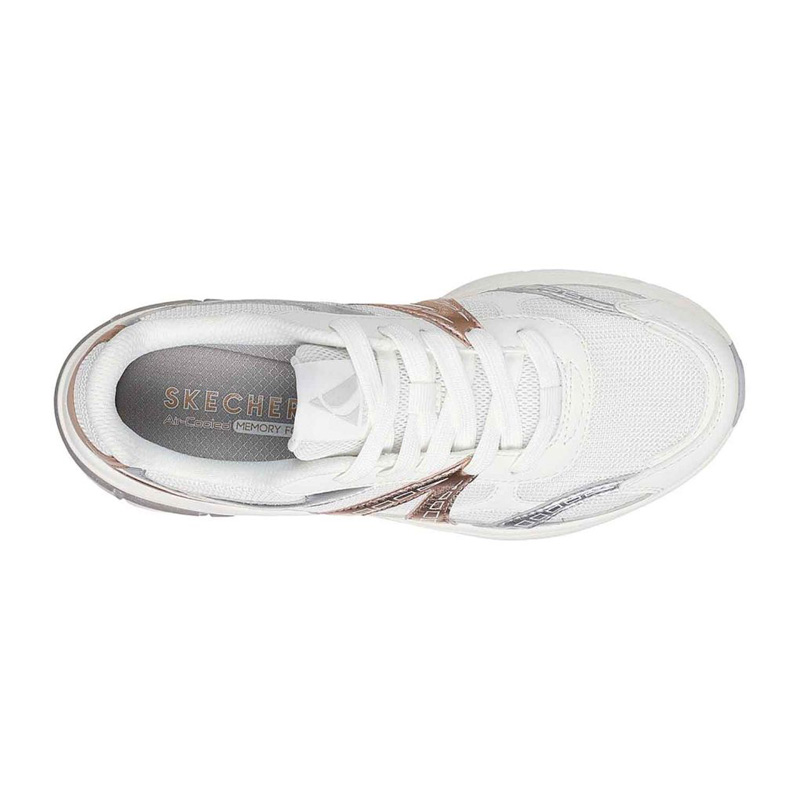 SKECHERS Shadow - Stellar 90 (177357-WSLP)ΓΥΝΑΙΚΕΙΑ ΠΑΠΟΥΤΣΙΑ ΛΕΥΚΑ