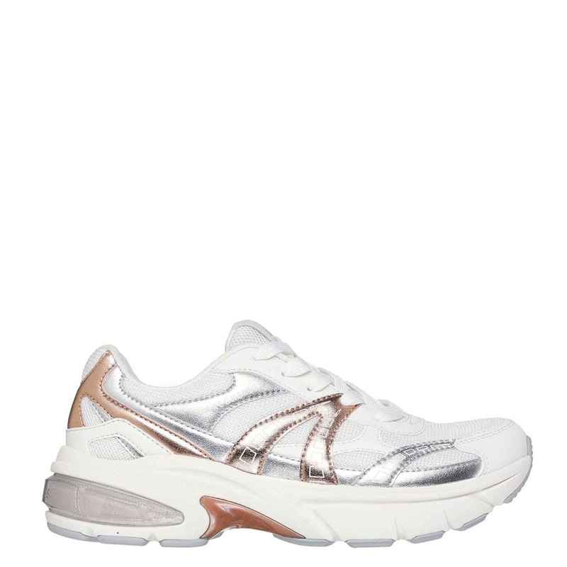 SKECHERS Shadow - Stellar 90 (177357-WSLP)ΓΥΝΑΙΚΕΙΑ ΠΑΠΟΥΤΣΙΑ ΛΕΥΚΑ