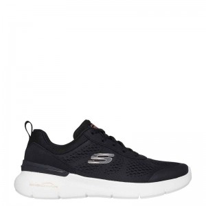Skechers-Air Dynamight 2.0 - New Heights (150370-BKRG)ΓΥΝΑΙΚΕΙΑ ΠΑΠΟΥΤΣΙΑ BLACK/ROSE GOLD