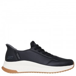 SKECHERS Bobs Sport Squad 4 - Direct Step (118424-BLK)ΑΝΔΡΙΚΑ ΠΑΠΟΥΤΣΙΑ ΜΑΥΡΟ/ΛΕΥΚΟ