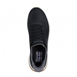 SKECHERS Bobs Sport Squad 4 - Direct Step (118424-BLK)ΑΝΔΡΙΚΑ ΠΑΠΟΥΤΣΙΑ ΜΑΥΡΟ/ΛΕΥΚΟ