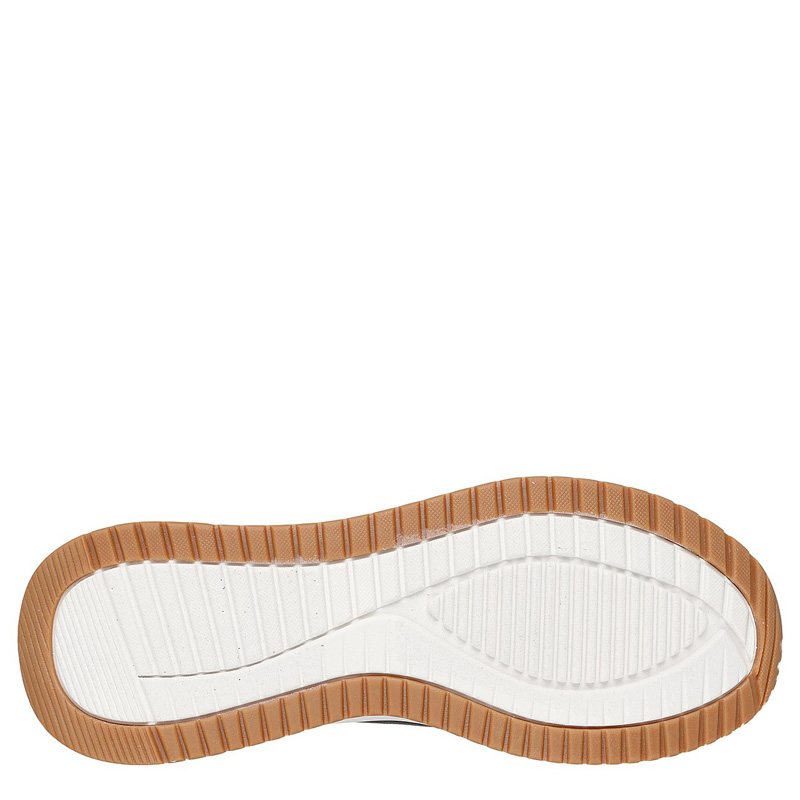 SKECHERS Bobs Sport Squad 4 - Direct Step (118424-BLK)ΑΝΔΡΙΚΑ ΠΑΠΟΥΤΣΙΑ ΜΑΥΡΟ/ΛΕΥΚΟ