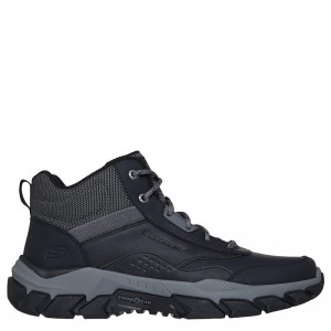 SKECHERS Relaxed Fit: Santoro - Hopkins (205587-BLK)ΑΝΔΡΙΚΑ ΜΠΟΤΑΚΙΑ ΜΑΥΡΑ SKECHERS Relaxed Fit: Santoro - Hopkins (205587-BLK)ΑΝΔΡΙΚΑ ΜΠΟΤΑΚΙΑ ΜΑΥΡΑ