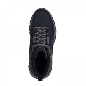 SKECHERS Relaxed Fit: Santoro - Hopkins (205587-BLK)ΑΝΔΡΙΚΑ ΜΠΟΤΑΚΙΑ ΜΑΥΡΑ SKECHERS Relaxed Fit: Santoro - Hopkins (205587-BLK)ΑΝΔΡΙΚΑ ΜΠΟΤΑΚΙΑ ΜΑΥΡΑ