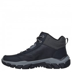 SKECHERS Relaxed Fit: Santoro - Hopkins (205587-BLK)ΑΝΔΡΙΚΑ ΜΠΟΤΑΚΙΑ ΜΑΥΡΑ