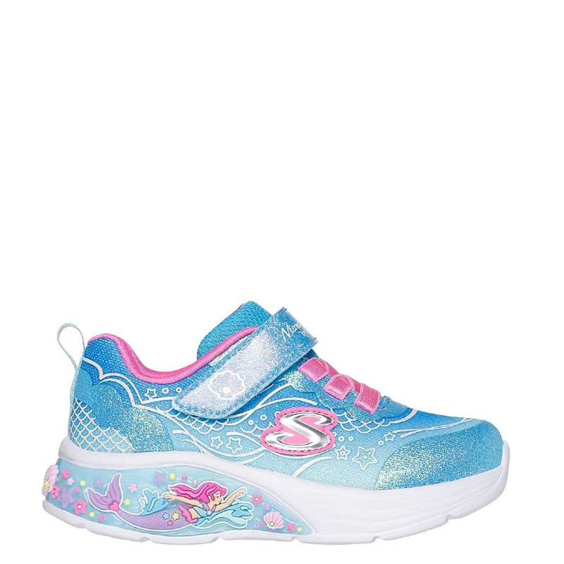 SKECHERS My Dreamers - Lil Mermaid (303061N-BLMT)ΒΡΕΦΙΚΑ ΠΑΠΟΥΤΣΙΑ ΦΩΤΙΖΟΜΕΝΑ ΠΟΛΥΧΡΩΜΑ